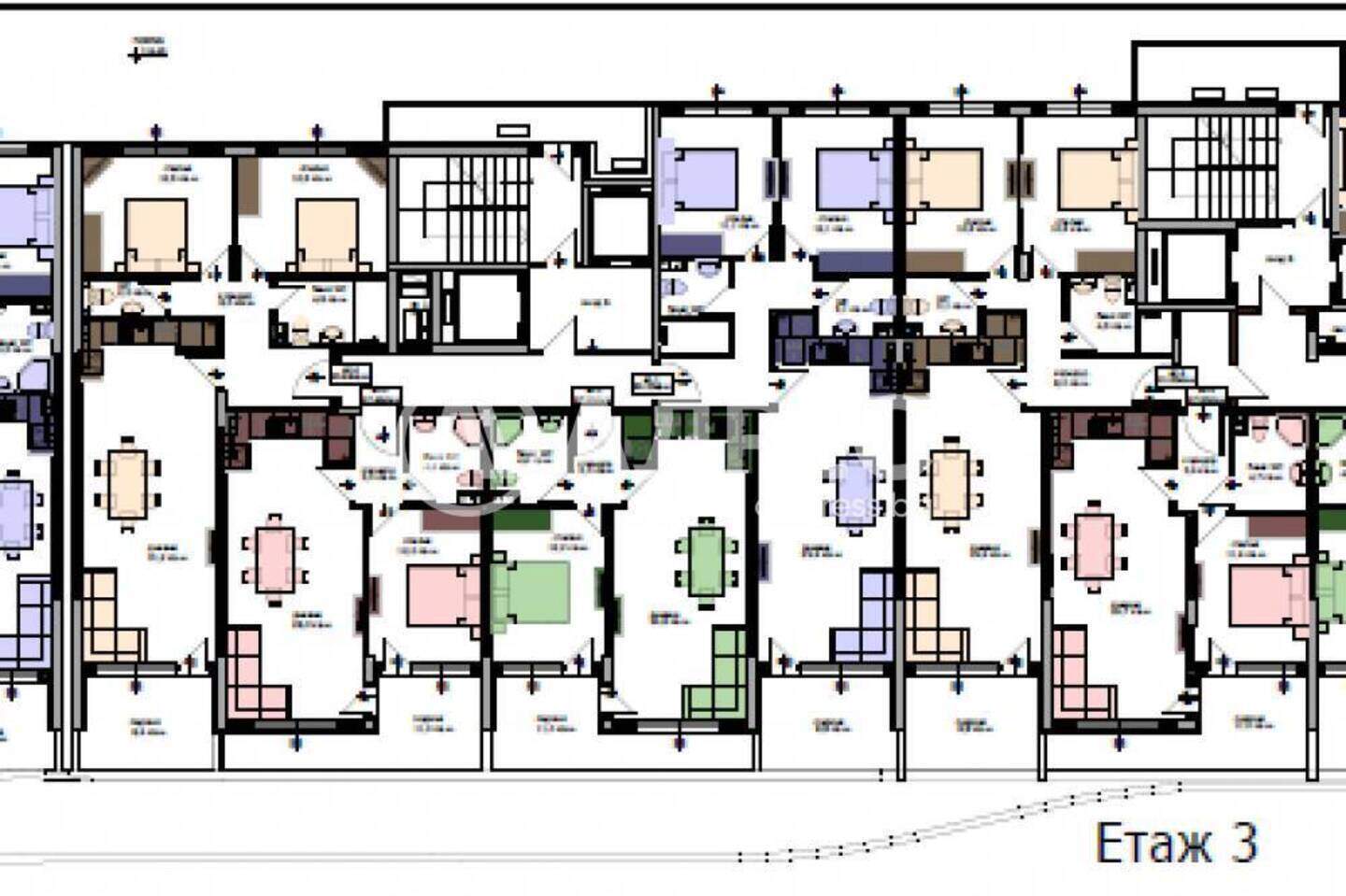 Τρίδωμο Διαμέρισμα σε Βαζραζδανε 3, Βαρνα – φωτογραφία 3