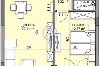 Продажба - Апартамент в Гагарин,  Пловдив