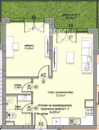 Продажа - Квартира в Малинова Долина,  София