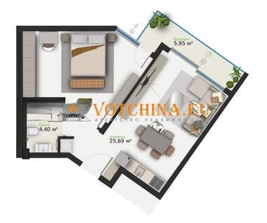 Satış - Apartman olarak Alen mak,  Varna