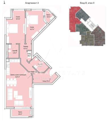 Verkauf - Wohnung in Mladost-4,  Sovia