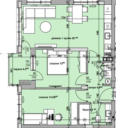 Verkauf - Wohnung in Samara-3,  Stara Zagora