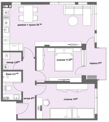 Verkauf - Wohnung in Aiazmoto,  Stara Zagora