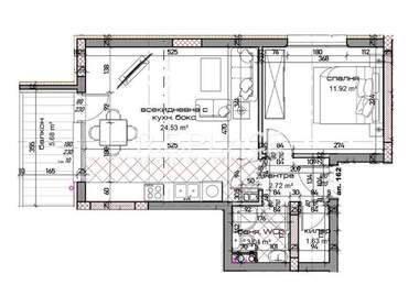 Satış - Apartman olarak Mladost 1,  Varna