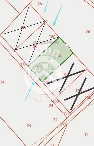 Продажба - Парцел за строителство в Куклен,  Пловдив