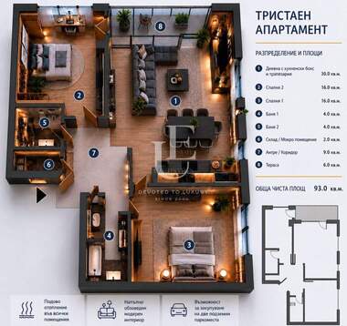 Продажба - Апартамент в Манастирски ливади-Запад,  София