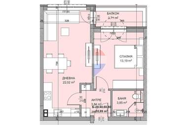 Vânzare - Apartament în Vladislavovo,  Varna