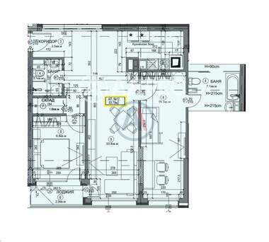 Vânzare - Apartament în Băkston,  Sofia