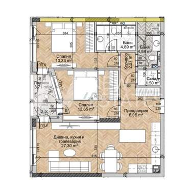 Satış - Apartman olarak Liulin-2,  Sofia
