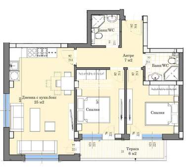 For sale - Apartment in Otdih i kultura,  Plovdiv