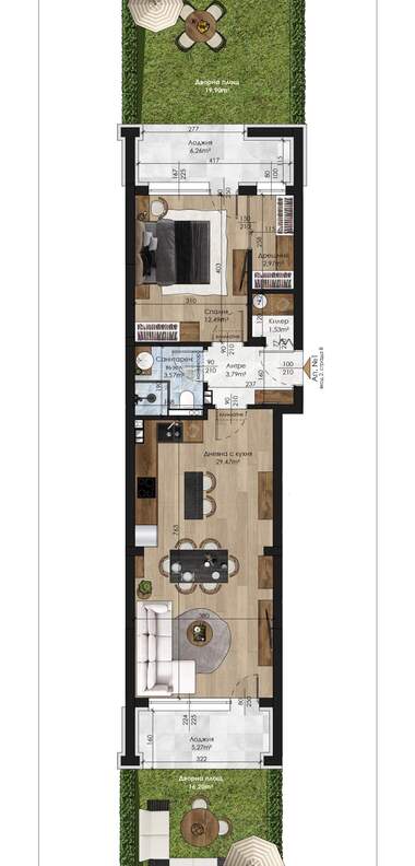 For sale - Apartment in Pazara,  Shumen