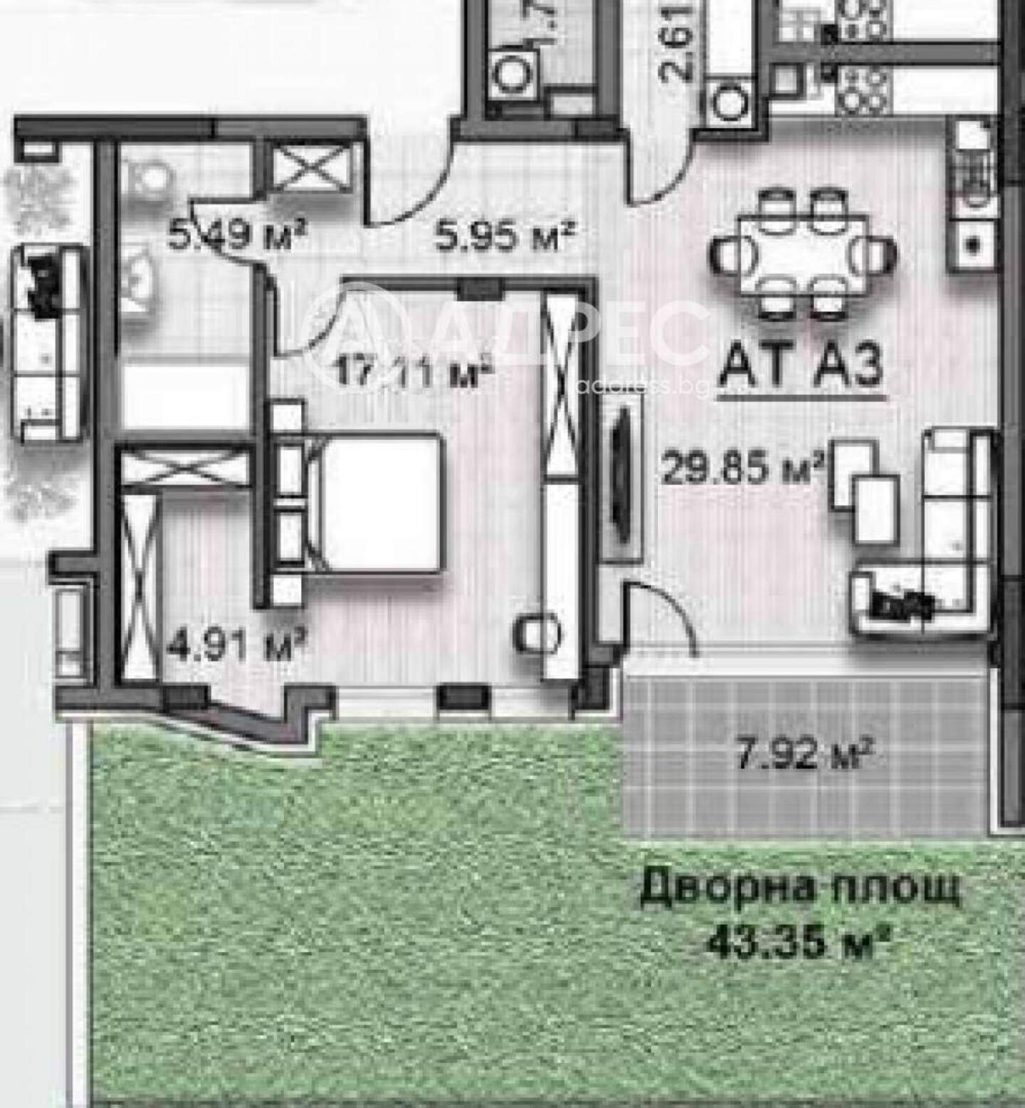 İki odalı Apartman olarak Krastova vada, Sofia – fotoğraf 4