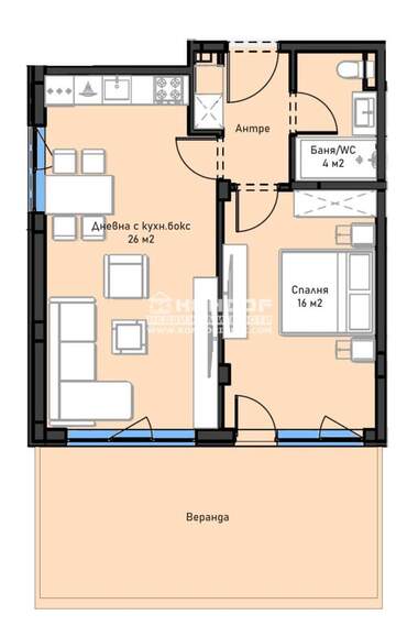 Vânzare - Apartament în Ostromila,  Plovdiv