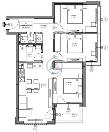 Satış - Apartman olarak Obelia 2,  Sofia