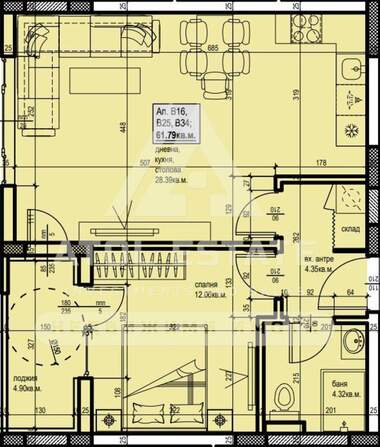 Vânzare - Apartament în Hristo Smirnenski,  Plovdiv
