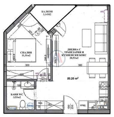 Vânzare - Apartament în Liulin-2,  Sofia