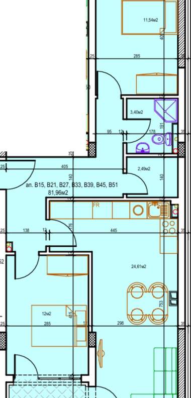 Продажа - Квартира в Била-1,  Стара Загора