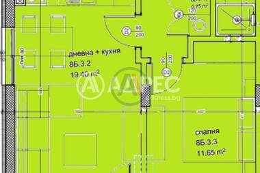 Vânzare - Apartament în Kaîsieva gradina,  Varna