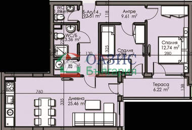 Vânzare - Apartament în Izgrev,  Burgas
