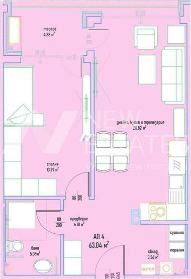 For sale - Apartment in Malinova Dolina,  Sofia