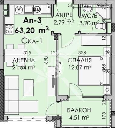 Vânzare - Apartament în Madika,  Burgas