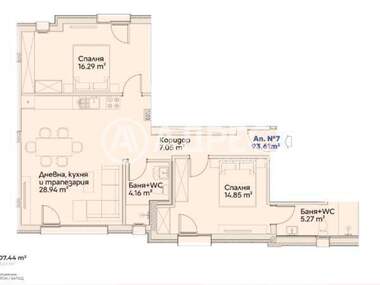 Vânzare - Apartament în Manastirski livadi-Iztok,  Sofia