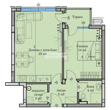 Verkauf - Wohnung in Wastanitscheski,  Plowdiw