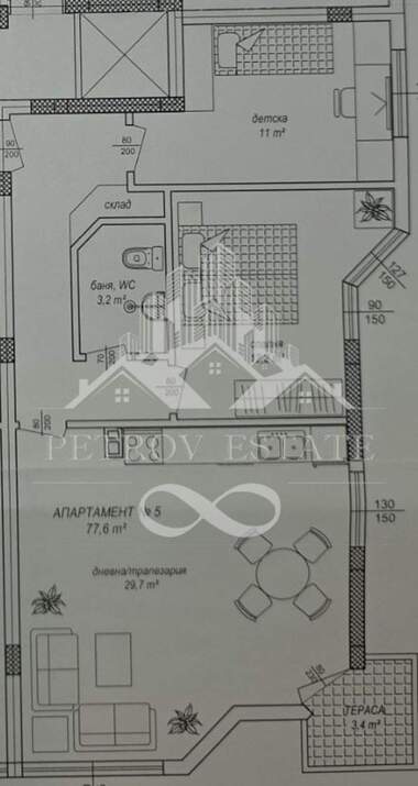 Продажа - Квартира в Велинград,  Пазарџик