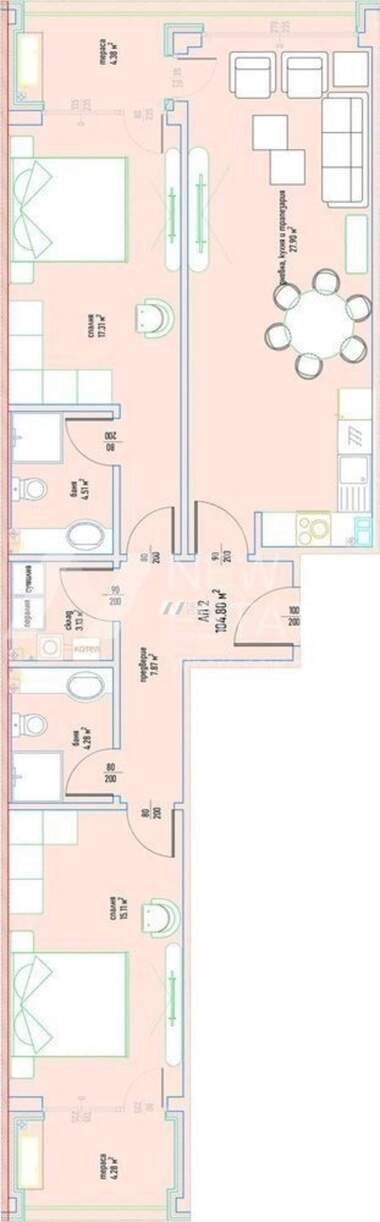 For sale - Apartment in Malinova Dolina,  Sofia