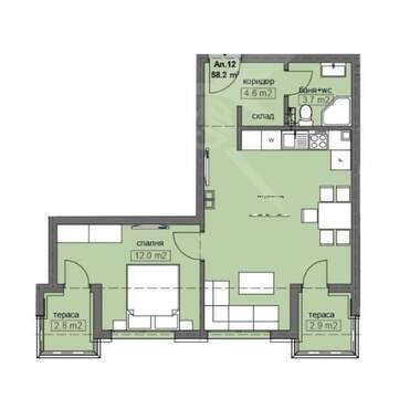 Vânzare - Apartament în Sozopol,  Burgas