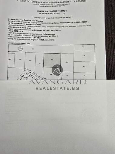 For sale - For Construction in Markovo,  Plovdiv