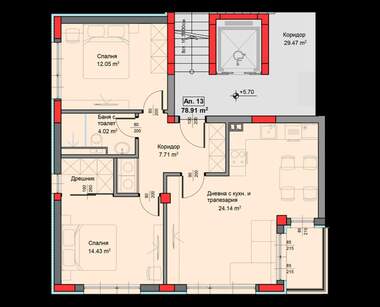 Vânzare - Apartament în Asparuhovo,  Varna
