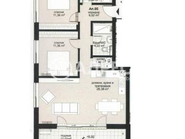 Satış - Apartman olarak Vinica,  Varna