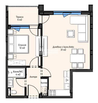 Vânzare - Apartament în Ostromila,  Plovdiv