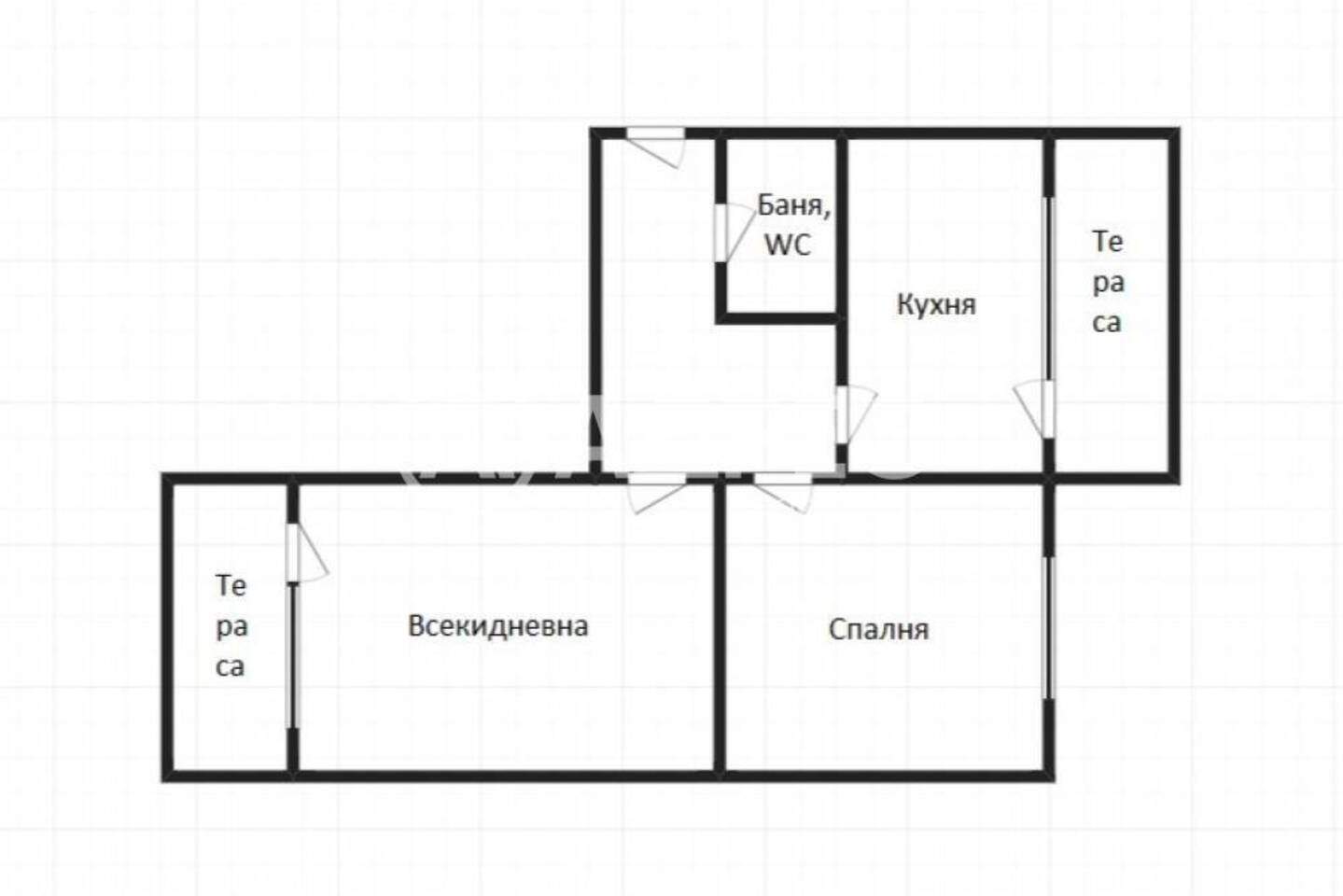 Zweizimmer Wohnung in Zorniza, Burgas – Foto 4