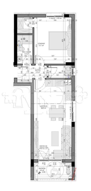 For sale - Apartment in Vladislavovo,  Varna