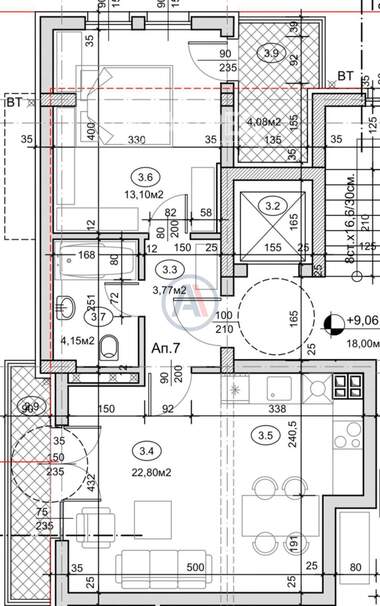 Vânzare - Apartament în Malinova Dolina,  Sofia