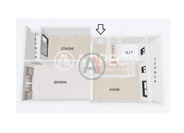 Verkauf - Wohnung in jP Gara,  Warna