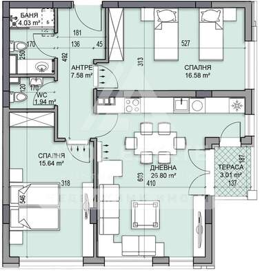 Vânzare - Apartament în Gagarin,  Plovdiv