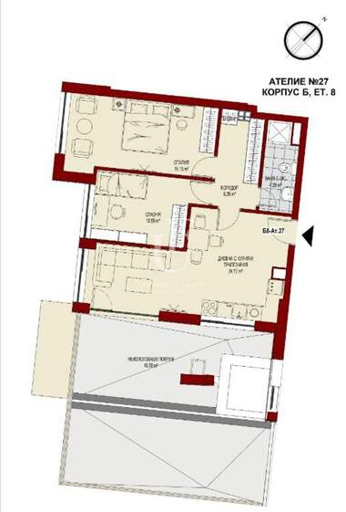 Verkauf - Wohnung in Center,  Sovia