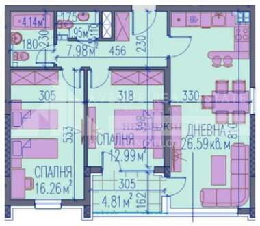 Продажба - Апартамент в Каменица 2,  Пловдив