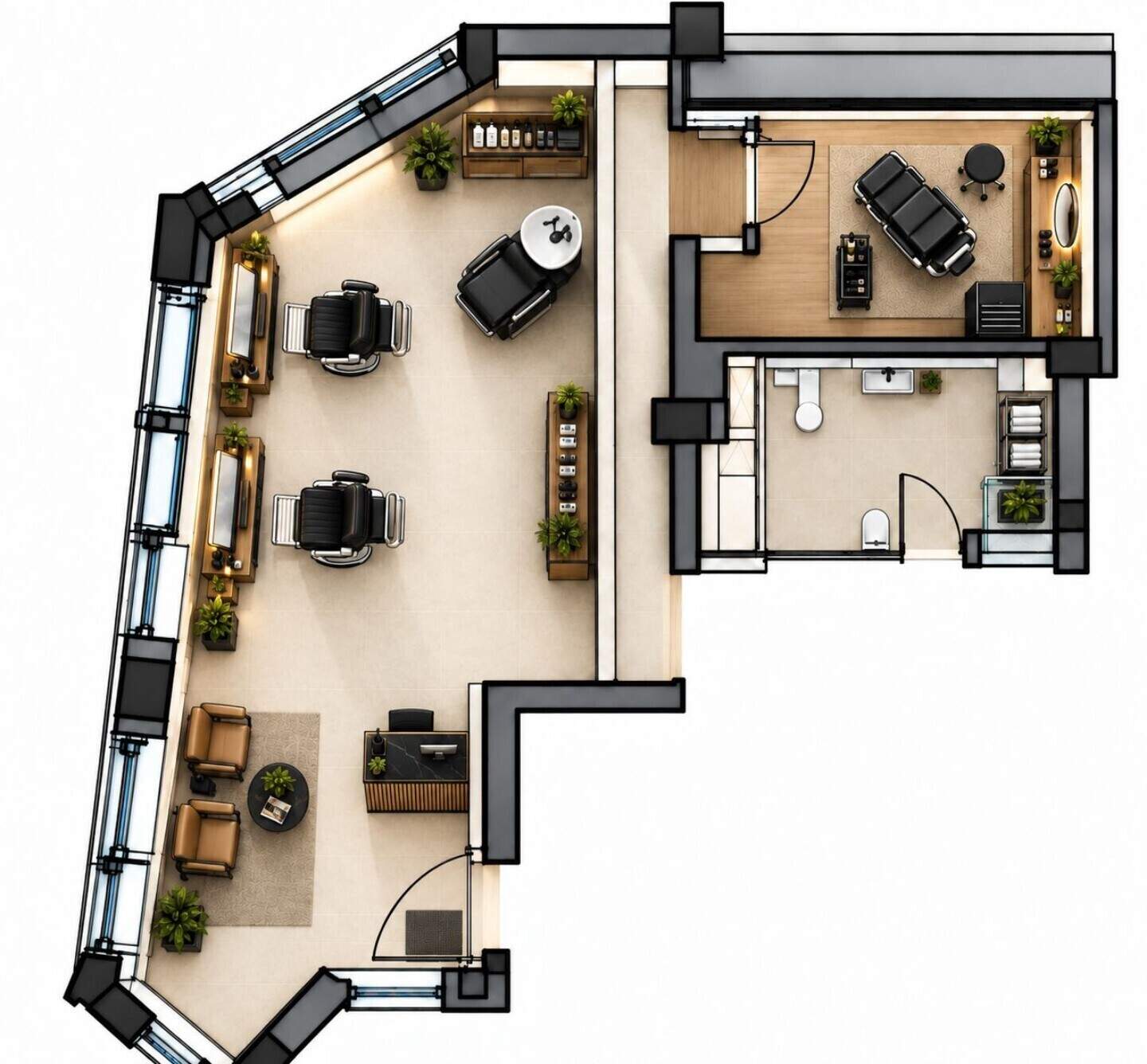 studio Wohnung in ZhP Gara, Varna – Foto 2