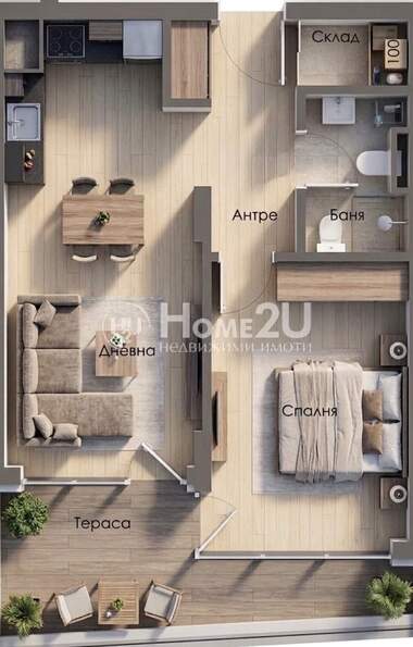Verkauf - Wohnung in Troschewo,  Warna