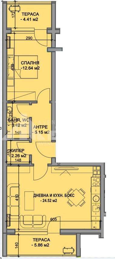 Vânzare - Apartament în Iujen,  Plovdiv
