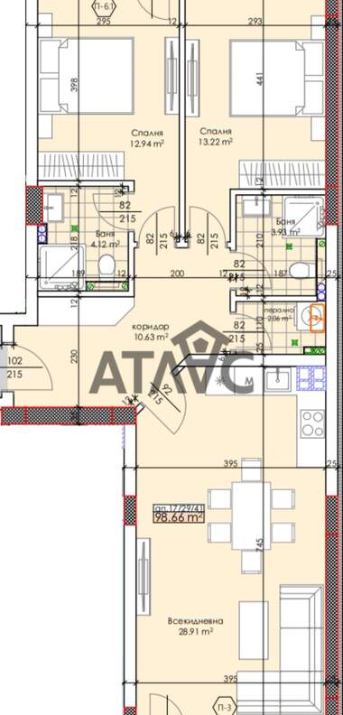 Satış - Apartman olarak Trakia,  Plovdiv
