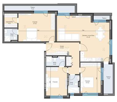 Vânzare - Apartament în Hristo Smirnenski,  Plovdiv