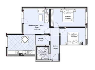 For sale - Apartment in Vladislavovo,  Varna