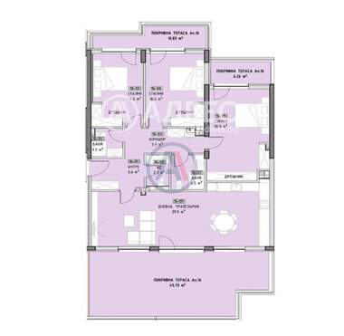 Vânzare - Apartament în Malinova Dolina,  Sofia