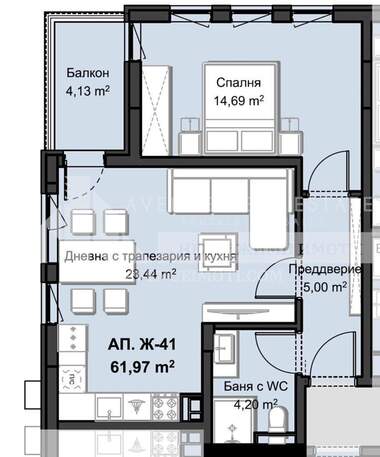 Продажба - Апартамент в Христо Смирненски,  Пловдив