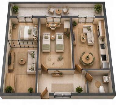 For sale - Apartment in Dimitrovgrad,  Haskovo